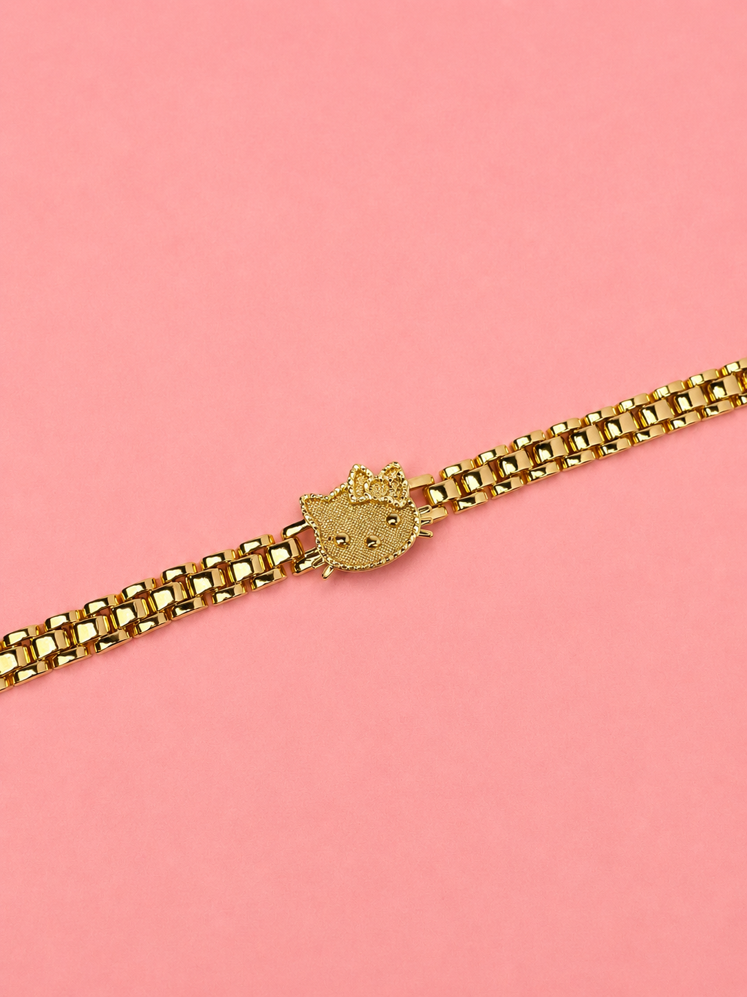 rolex bracelet with hello kitty face
