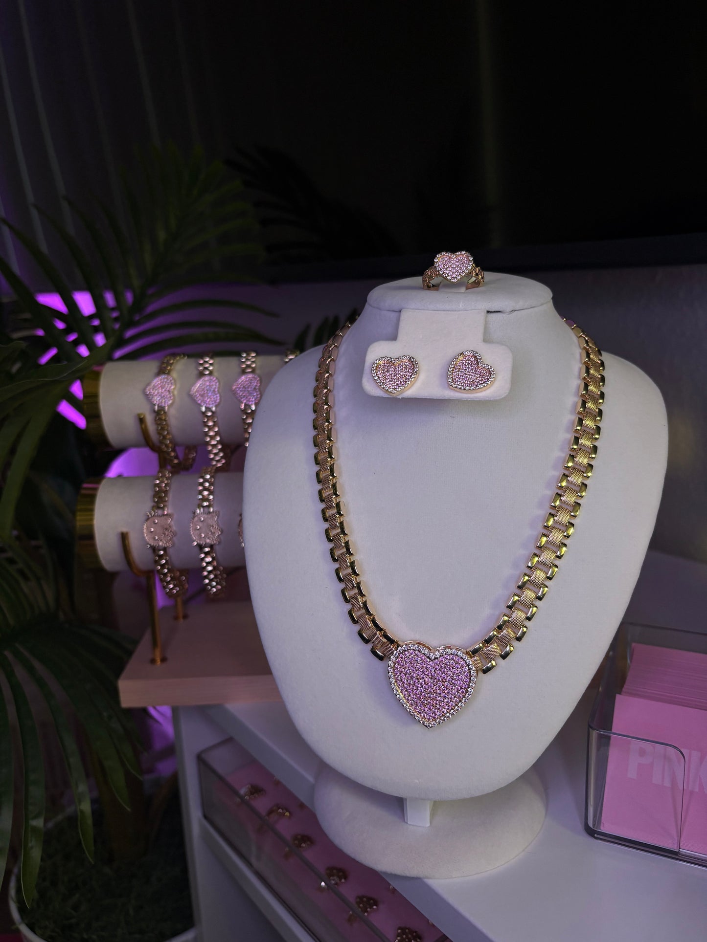 large rolex heart set