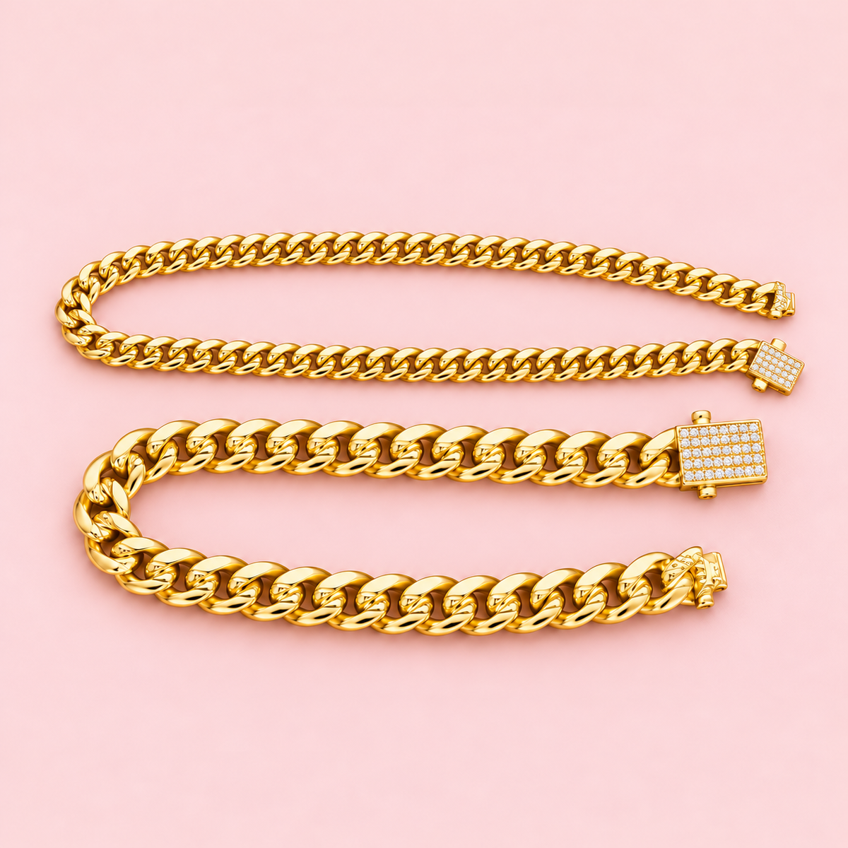 Miami Cuban Anklet