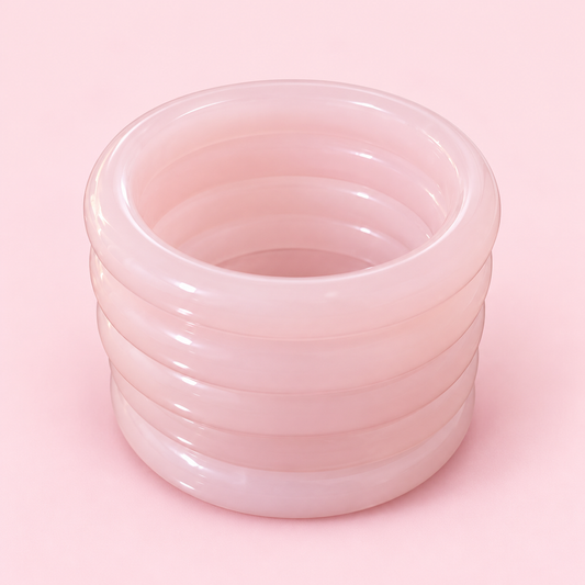 Pink Jade Bracelet