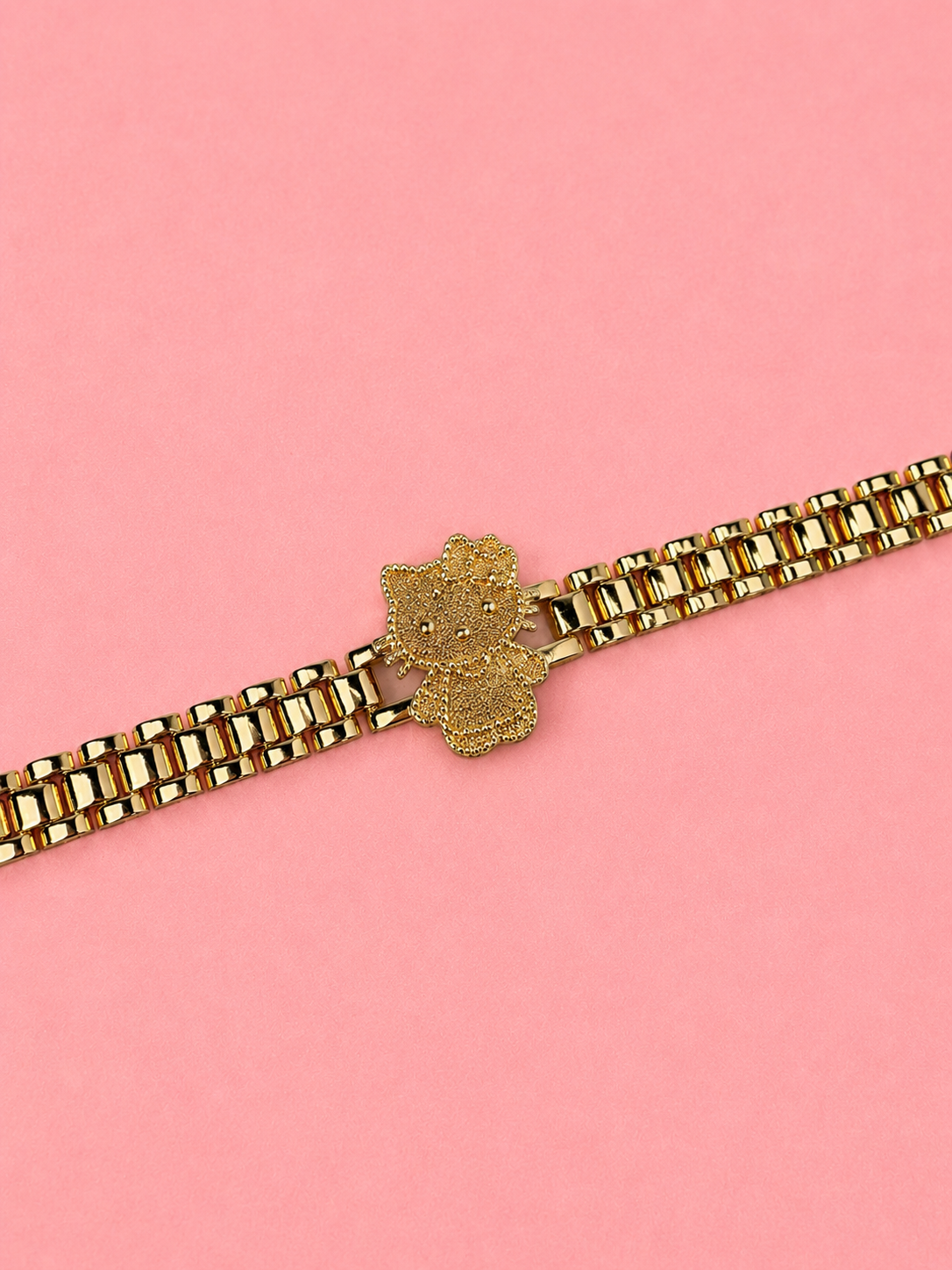 rolex bracelet with hello kitty body