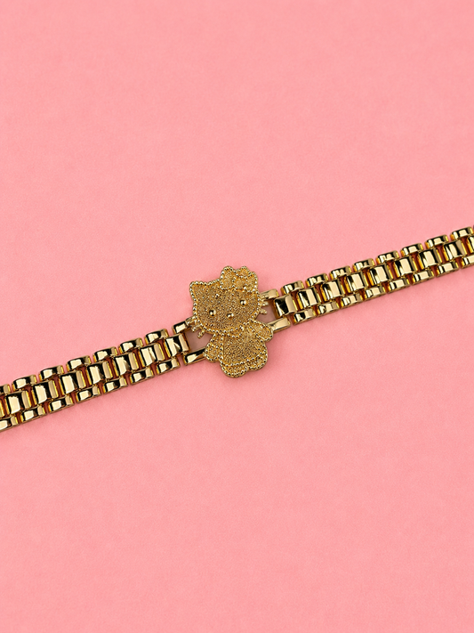 rolex bracelet with hello kitty body