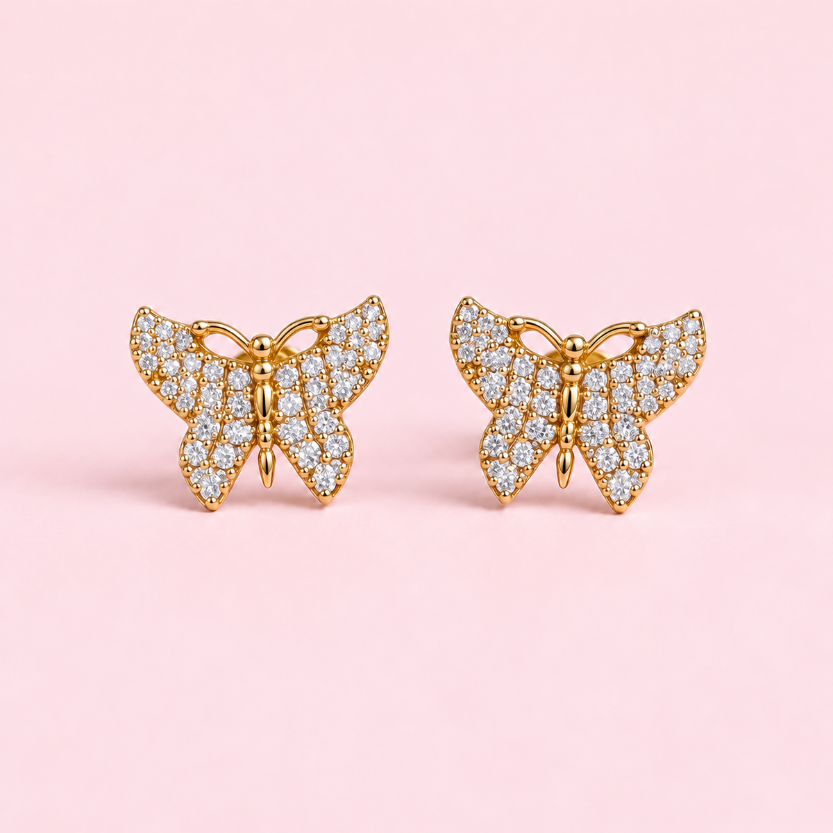 Butterfly cc earrings