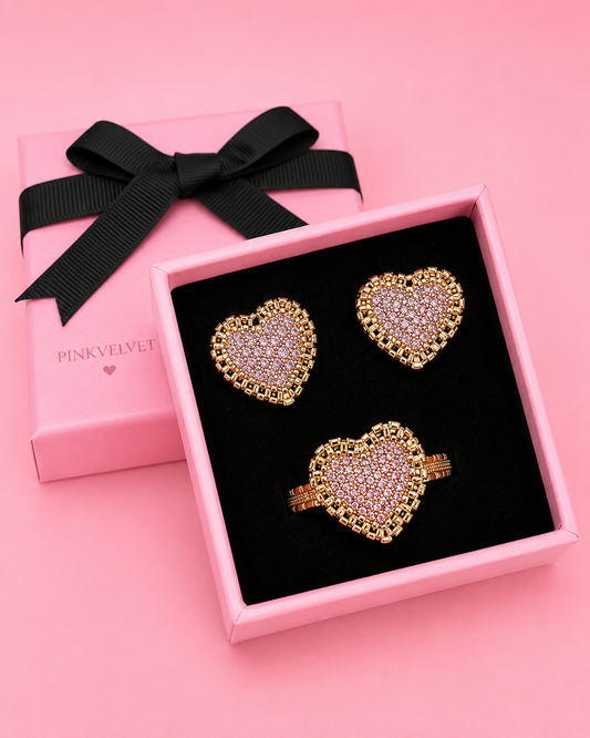 mini heart rolex stone set
