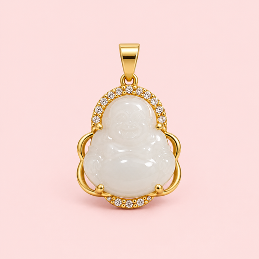 White budah charm