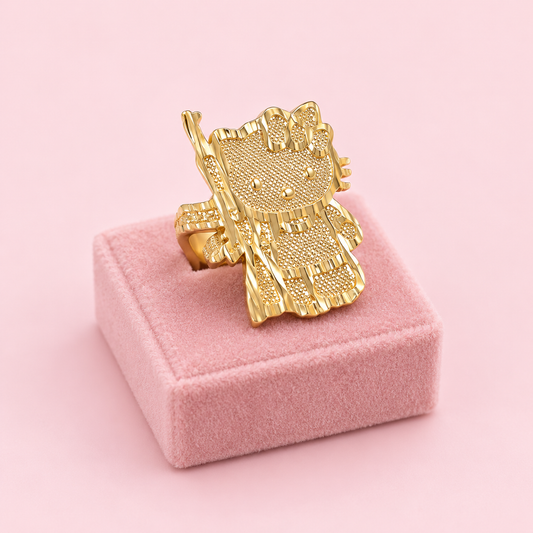 Hello kitty AK ring