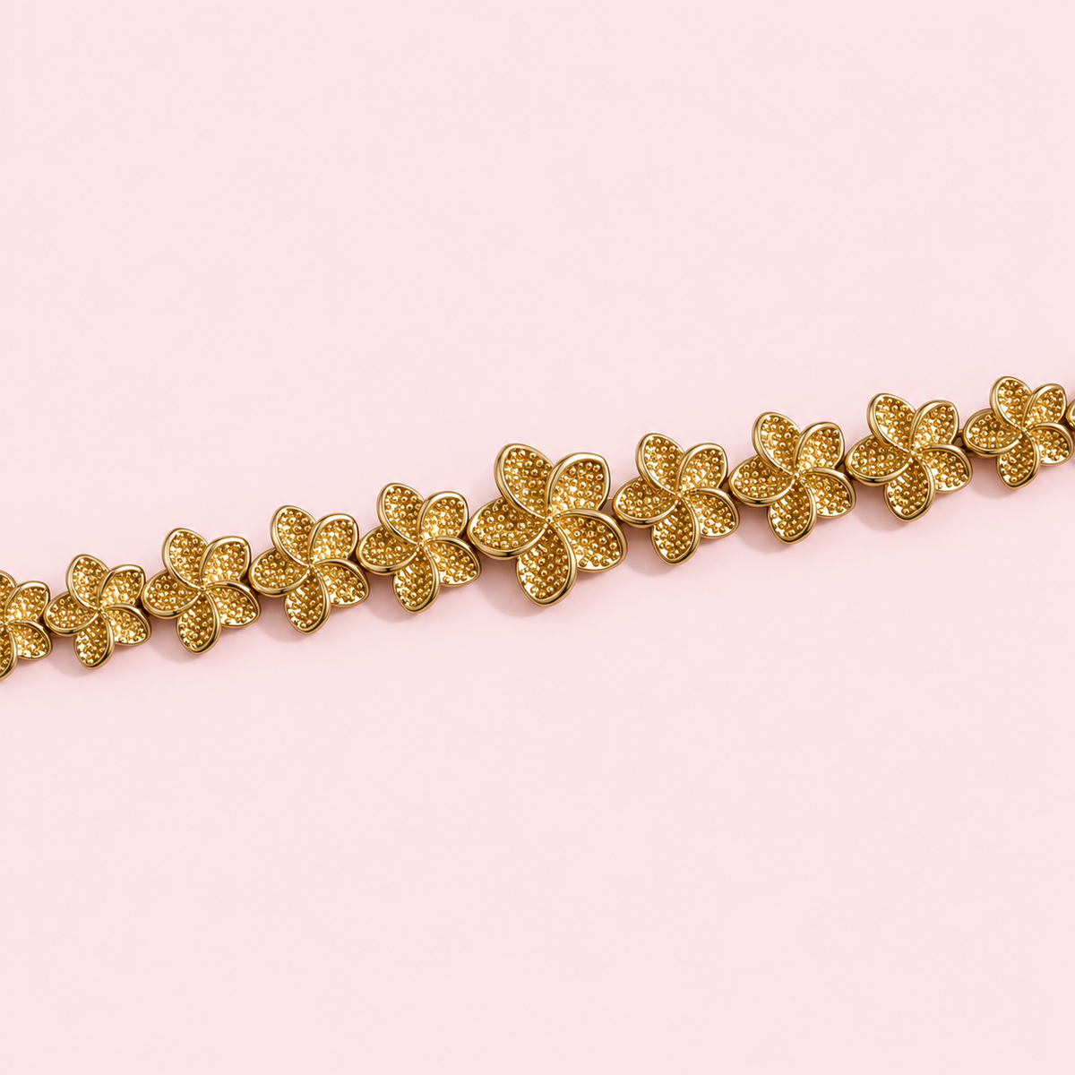 hibiscus flower bracelet