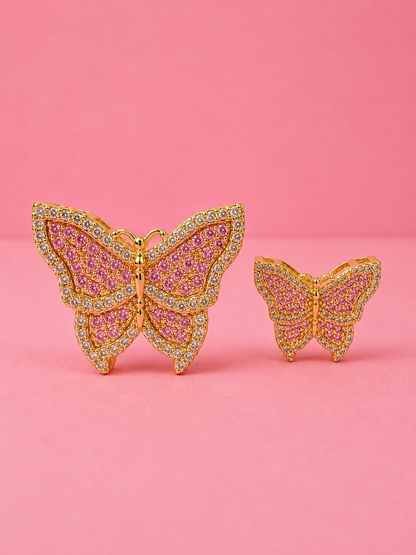 butterfly rolex pendant