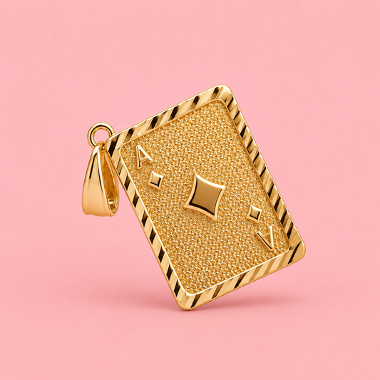Ace of spades charm