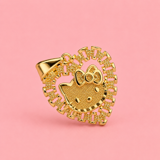 hello kitty charm with rolex border