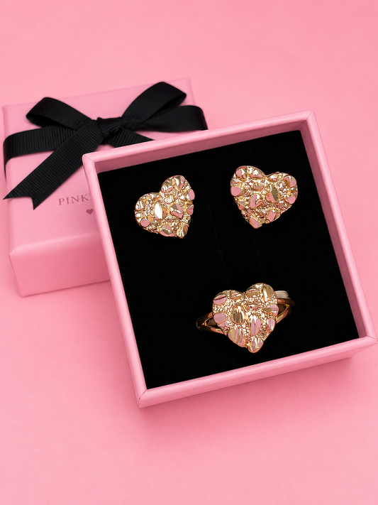 mini heart nugget set