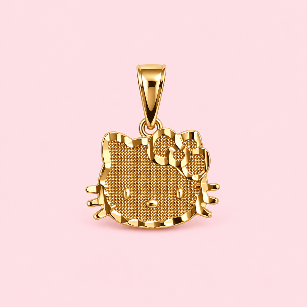 hello kitty face charm